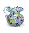 Harlequin Handkerchief Jug light blue