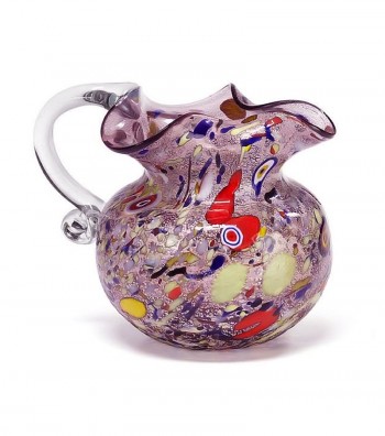 Harlequin Handkerchief Jug violet