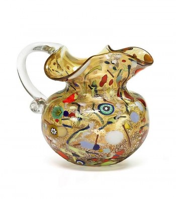 Harlequin Handkerchief Jug yellow
