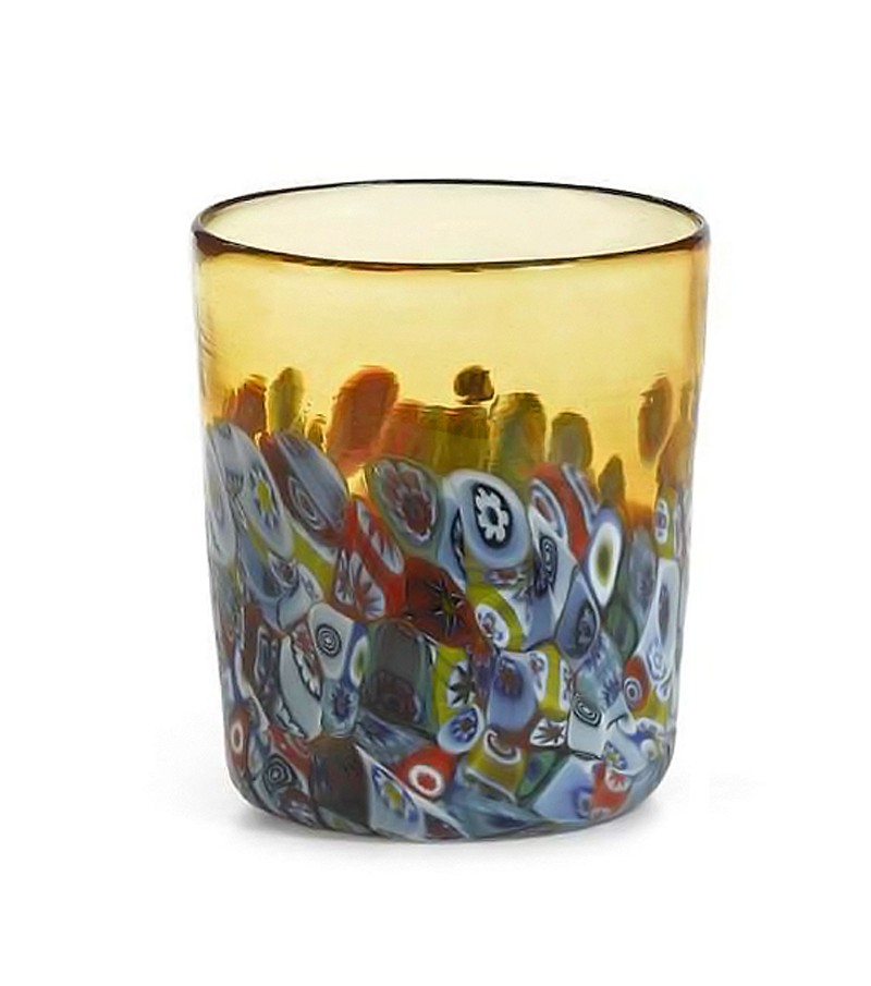 San Marco Water Glass giallo