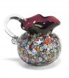 Harlequin Handkerchief Jug violet