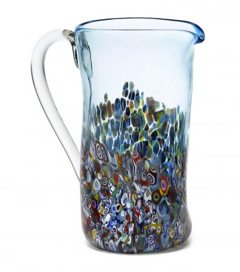 Crumpled Jug San Marco light blue