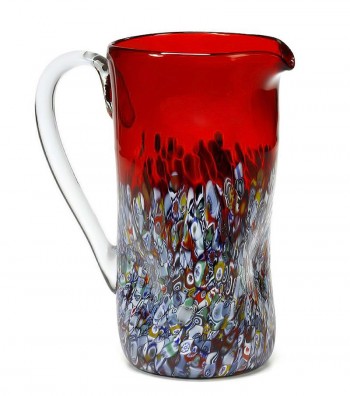 Crumpled Jug San Marco red