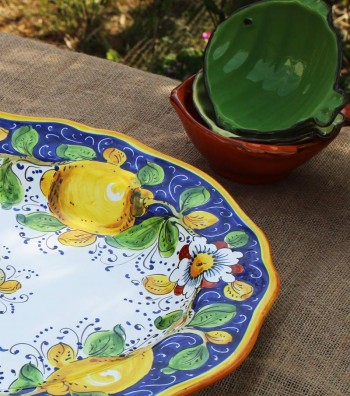 Keramik land - Ceramica ITALIANA dipinta a mano decoro: LATTUGA