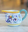 Ceramic carafe hand painted