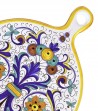 Tagliere in Ceramica dipinto a mano decoro deruta