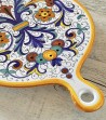 Tagliere in Ceramica dipinto a mano a deruta