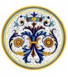 Ceramic plates hand painted