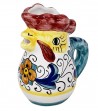 Lattiera gallo in ceramica