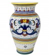 Vaso in ceramica dipinto a mano