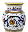 Vaso in ceramica decoro deruta